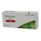 Piroxicam 20 Tabletas 20mg