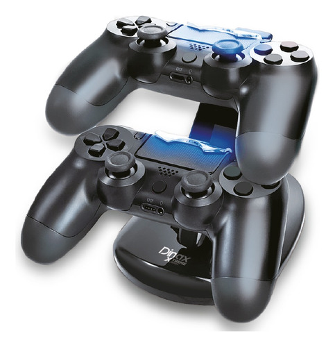 Soporte Base Cargador Para Joystick Ps4 Play Doble Vertical