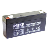 Bateria De Gel Recargable 3.4 Amper/hs, 6 Volts Marca Press