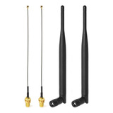 Bingfu Antena Wifi De Doble Banda De 2,4 Ghz 5 Ghz 5,8 Ghz 6