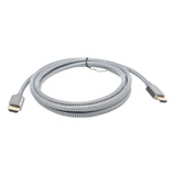 Cable Hdmi De 1 Hdmi Macho A 1 Hdmi Macho Epcom Powerline Hdmi2.1-2m Plata De 2m