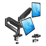 Soporte De Monitor Doble Para Escritorio, Soporte De Monitor