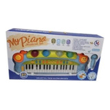 Organeta Piano Musical Para Niños Y Niñas 37 Teclas Microfon