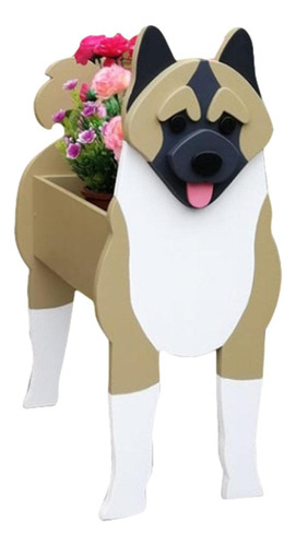 Potted Plants For Dogs | Wooden Animal Shaped Cartoon