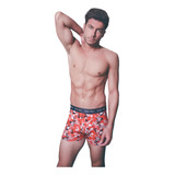 Boxer Calzoncillo Lody Men Estampado Pack X 3 Algodón Lycra 