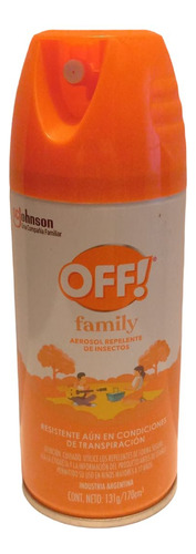 Off! Family 170cm3, Repelente Scjohnson