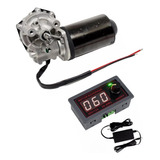 Motor  12v Dc 30 Rpm Com Controlador De Velocidade +fonte