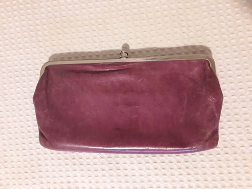 Billetera Hobo De Cuero Grande (tipo Clutch)