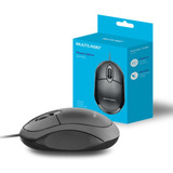 Mouse Mini Básico Office Usb Preto Informática Pc Notebook