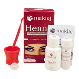 Kit 10 Henna Sobrancelhas Makiaj Alto Rendimento Fixação Top