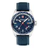 Reloj Swiss Military Smwgb0000505 Para Hombre Cristal Zafiro