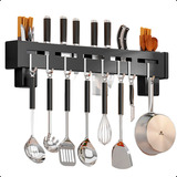 Suporte Metal Organizador Talher Faca Garfo Parede Cozinha