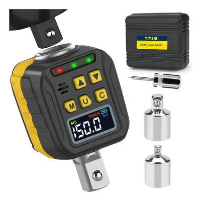 Yiyeie Adaptador De Llave Dinamométrica Digital Torquemetro 1\u002F2, 10-200Nm | Meses sin interés