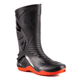 Bota Pvc Impermeavel Motosafe P/ Moto Motociclista Original