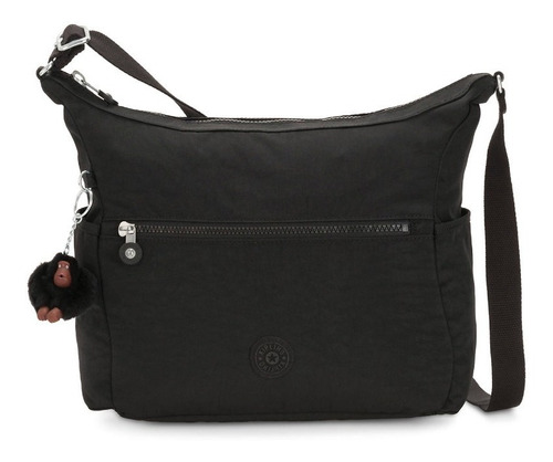 Bolsa Kipling Modelo Alenya Color Black Tonal