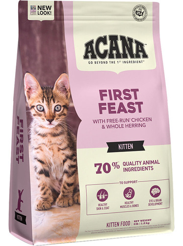 Acana First Feast Kitten Para Gatitos 1,8 Kg Bolsa