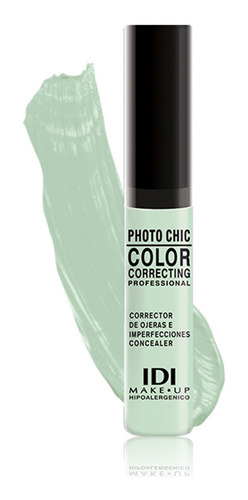 Corrector De Ojeras Photo Chic Color 01 Green Idi Makeup