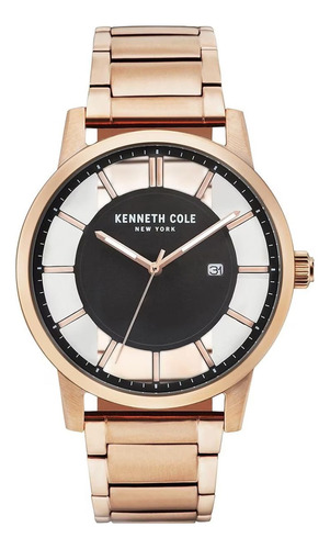 Reloj Kenneth Cole Transparency Para Hombre Mod Kc50560007