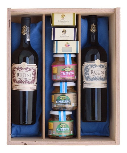 Caja De Vinos Gourmet Rutini - Regalos Empresariales