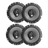 Combo 4 Parlantes Bomber 6 Pulgadas Bbr 6 Triaxial 60w Rms 