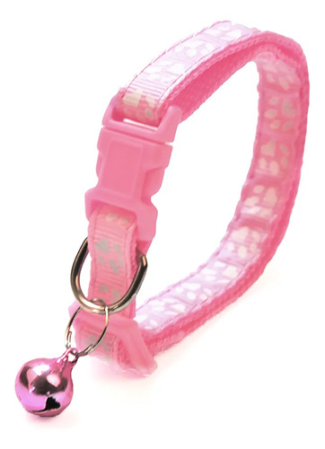 Collar Perro Pequeño Gato Mascota Broche Ajustable