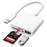 Lector De Tarjetas Sd Usb C Para iPhone/iPad/mac/laptop