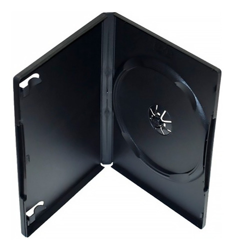 Cajas Para Cd Y Dvd Negra Plastico X 100 Unidades Staples 