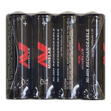 Kit Baterias Recarregáveis Aa Minelab Linha Vanquish Go Find