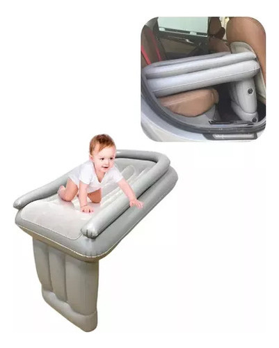 Colchón Inflable Para Coche, Almohada De Viaje Inflable