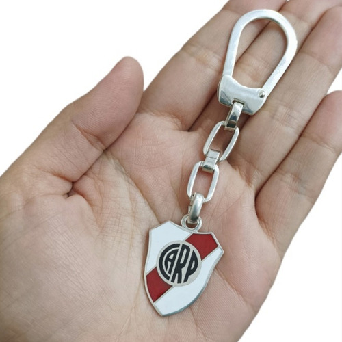 Llavero Plata 925 River Plate Futbol Deporte Regalo