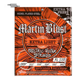 Cuerdas Guitarra Electrica 09 Encordado - Martin Blust Xl110