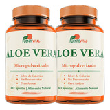 2x Aloe Vera 435mg 60 Cap Estreñimiento Acidez Ulcera Digest