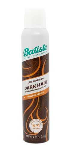 Batiste Dry Shampoo En Seco Dark Hair Color Castaño Oscuro