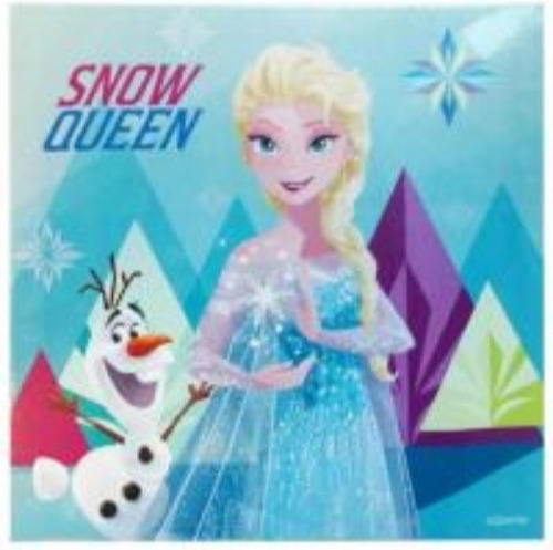 Cuadro Infantil Canvas (28x28cm) Frozen Disney