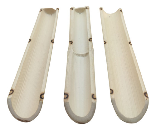 Kit 3 Incensarios Bambu Biodegradavel