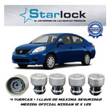 Tuercas De Seguridad Starlock Nissan  Versa 12x1.25 2020