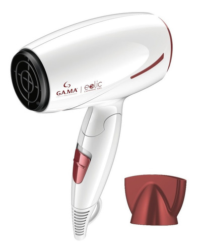 Secador De Pelo Gama Eolic Ceramic Ion Plegable Blanco