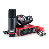 Kit De Grabación Focusrite Scarlett Solo Studio Pack 3 Gene