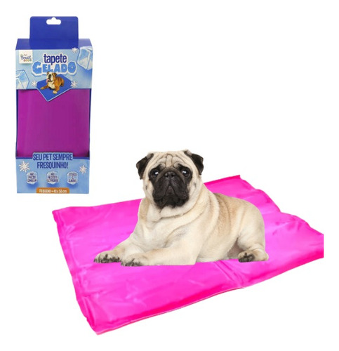 Tapete Para Pet Cachorro Gelado Refrescante 40x50