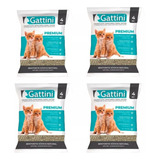 Gattini Premium Piedras Aglomerantes Bentonita Pack 4kg X4u