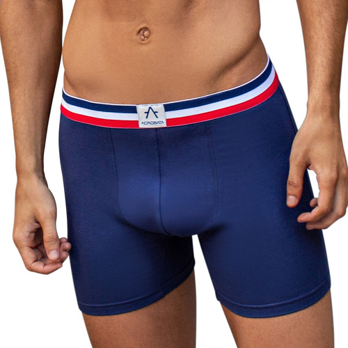 Boxer Acróbata 5087 De Algodón & Lycra Liso 