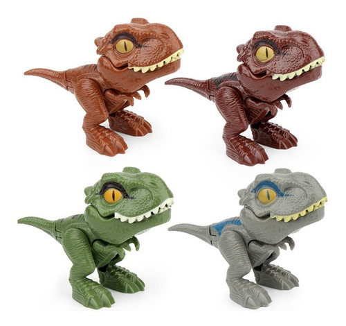 Dinosaurio Juguete Niños 2 Pack T-rex Jurassic 