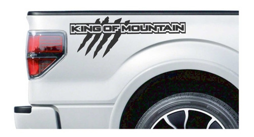 Calcas Sticker King Of Mountain Garra Para Batea + Tapa