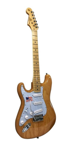 Guitarra Eléctrica Sx Stratocaster American Ash P/zurdo 