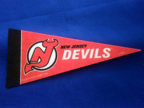 Mini Banderín Hockey Nhl - New Jersey Devils - Rico