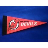 Mini Banderín Hockey Nhl - New Jersey Devils - Rico