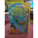 Fita Vhs Robin Hood Clássicos Disney Funcionando 