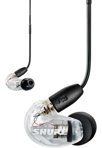 Auricular Shure Se215 Aonic Aislante Desmontable Mic Control