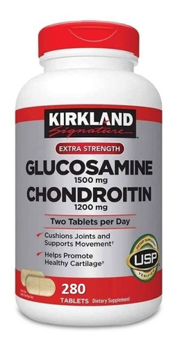 Glucosamina 1500mg Condroitina 1200mg 280tabs Kirkland Artic