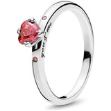 Anillo De Compromiso Pandora Corazon You And Me Con Estuche